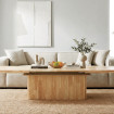 Table basse convertible repas électrique