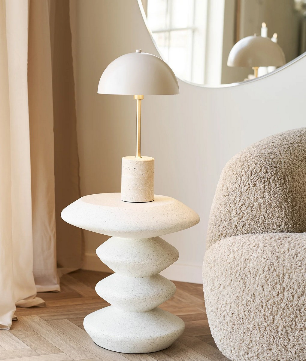 Mineral design side table