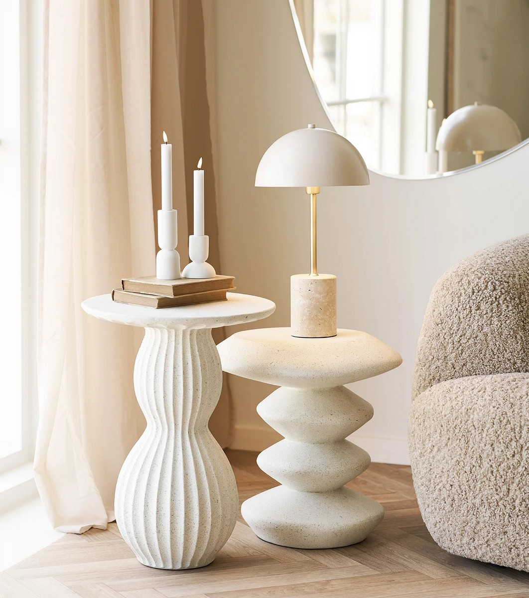 Mineral design side table