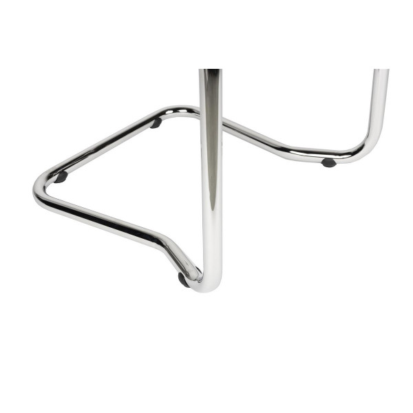 Chaise Ridge tissu retro - pied
