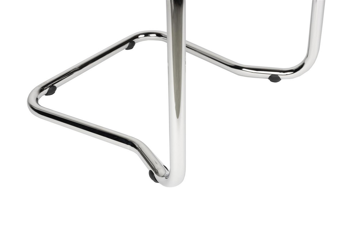 Chaise Ridge tissu retro - pied