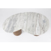 Table basse avec plateau en marbre