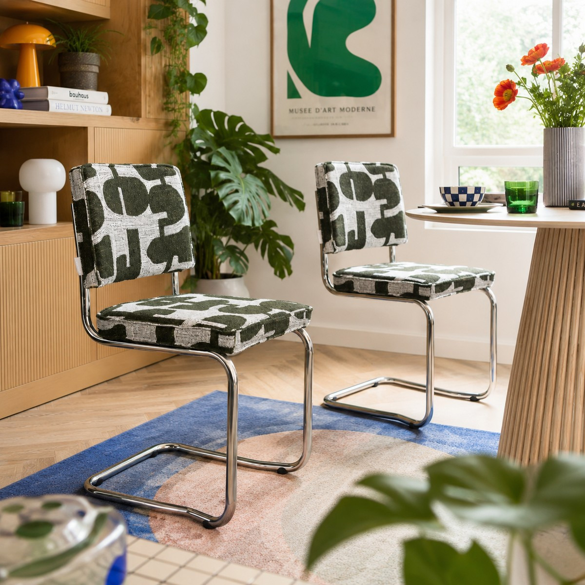 Chaise tissus sixties