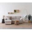 Canapé Angle gauche Belfast convertible tissu beige