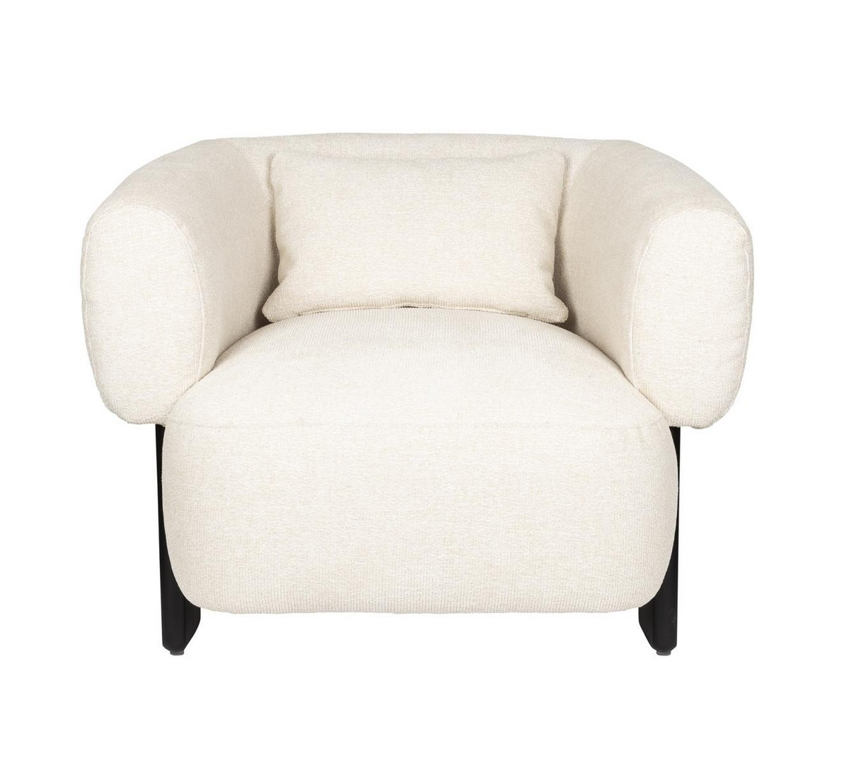 fauteuil beige Neil