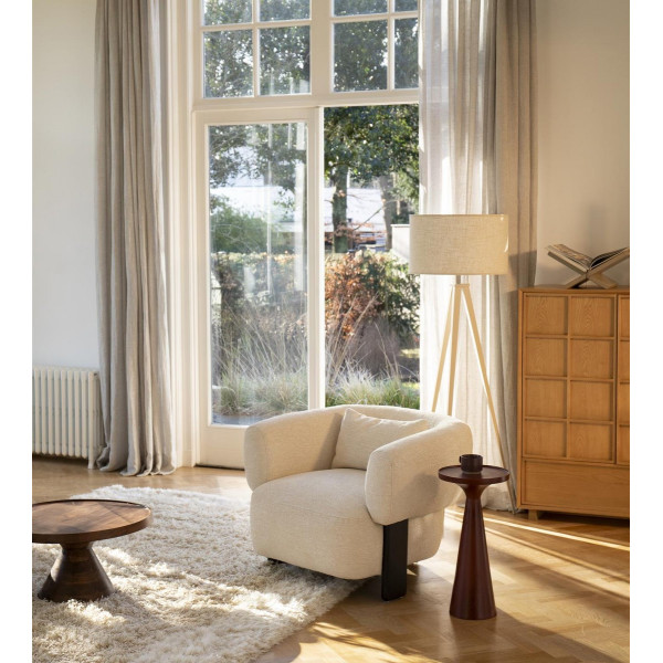 fauteuil beige Neil chez Zuiver