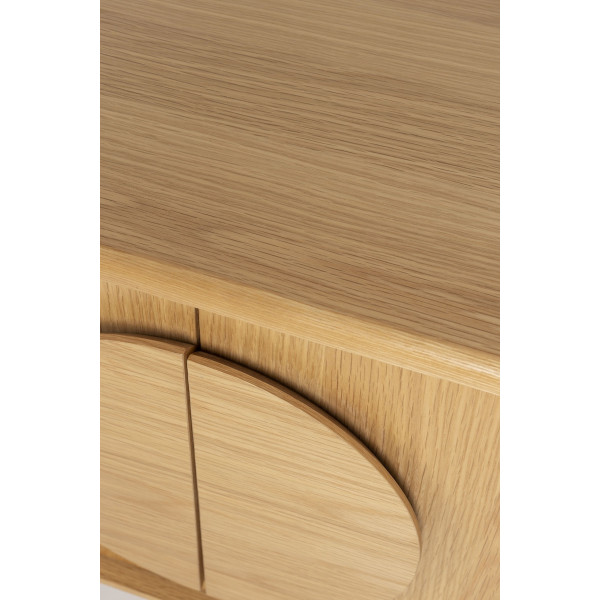 Buffet en bois 2 portes 82 cm - GROOVE