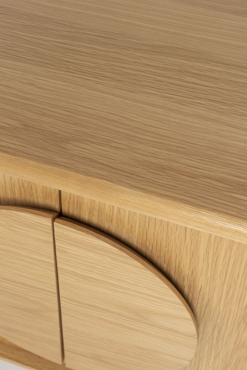 Buffet en bois 2 portes 82 cm - GROOVE