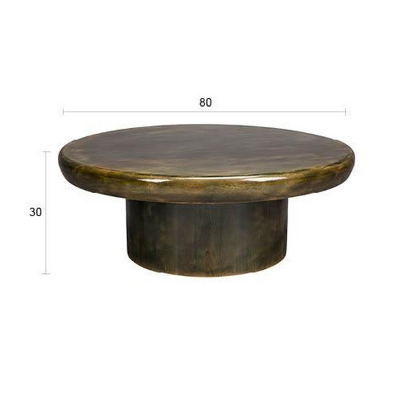 Coffee table in Mango wood, high-gloss finish Coffee table in Mango wood, high-gloss finish