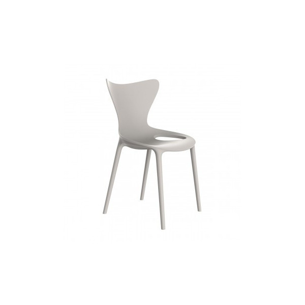 Sedia da pranzo per esterni bianca Vondom - LOVE