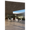 Sedia da pranzo per esterni bianca Vondom - LOVE