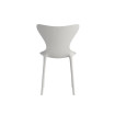 Sedia da pranzo per esterni bianca Vondom - LOVE