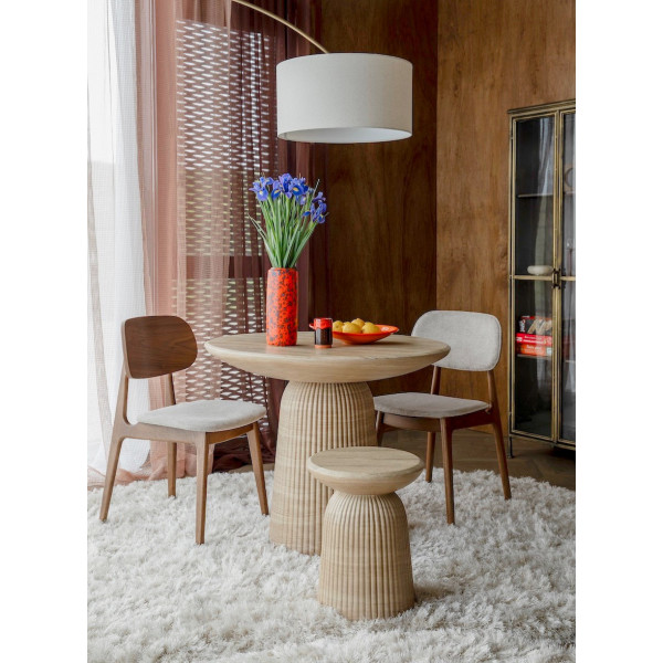 Tabouret béton rond
