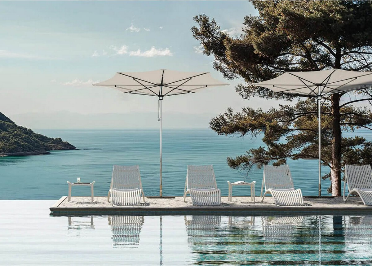 bain de soleil blanc Vondom