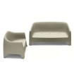 SET : canapé et fauteuil Solid Vondom