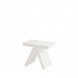 TOY - Table basse d'appoint blanche