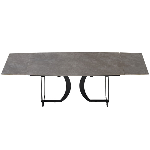Mesa de comedor extensible de cerámica CERAMICA, de 160 a 240 cm