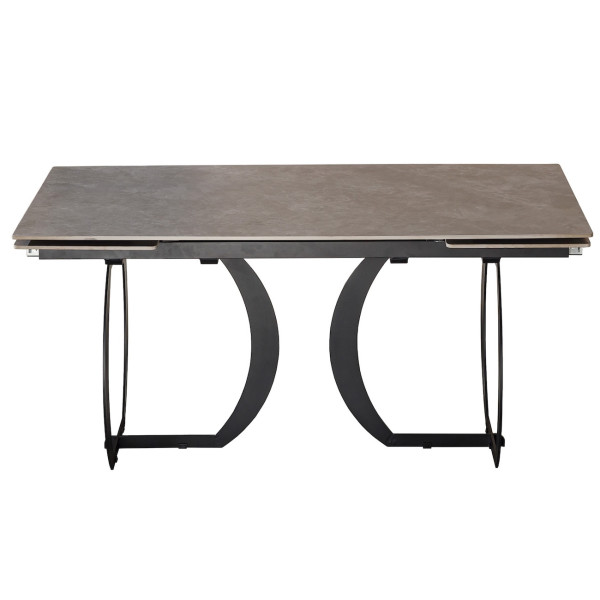 Table à manger extensible Ceramica en céramique – 160 à 240 cm
