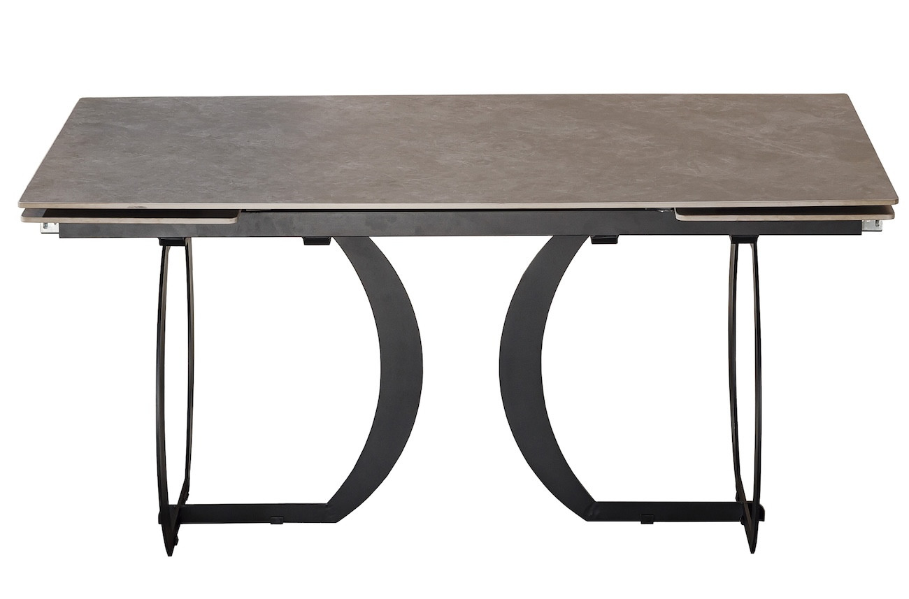 Table à manger extensible Ceramica en céramique – 160 à 240 cm