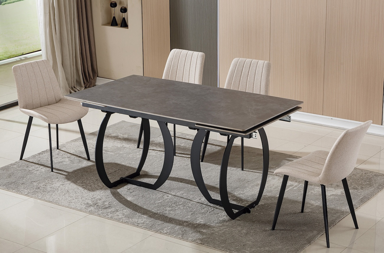Plateau en céramique de la table extensible Ceramica