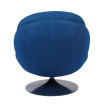 Sillón Memento de tela azul