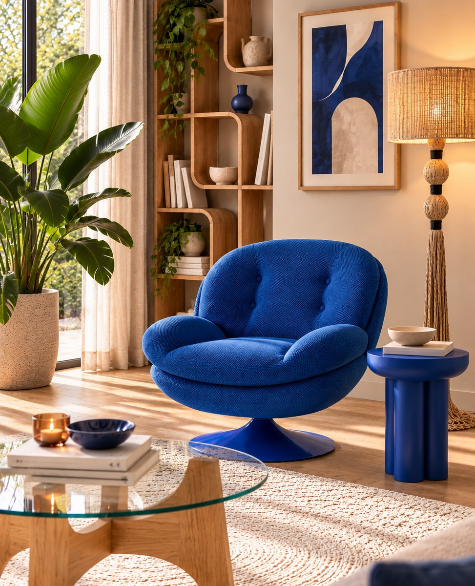 Memento Hive bleu Cobalt