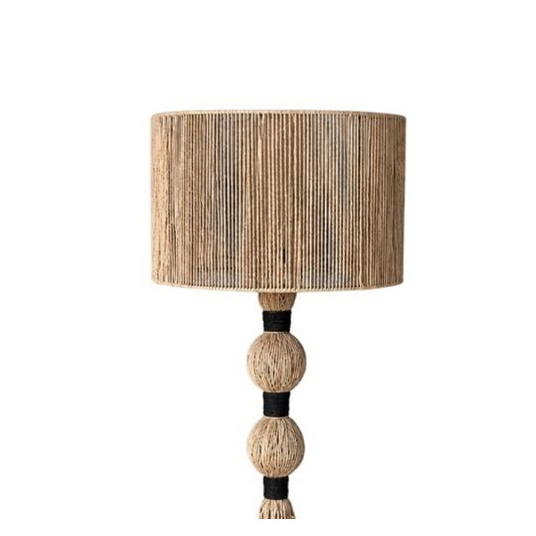 Pendeloques Jute Floor Lamp – Bohemian Style