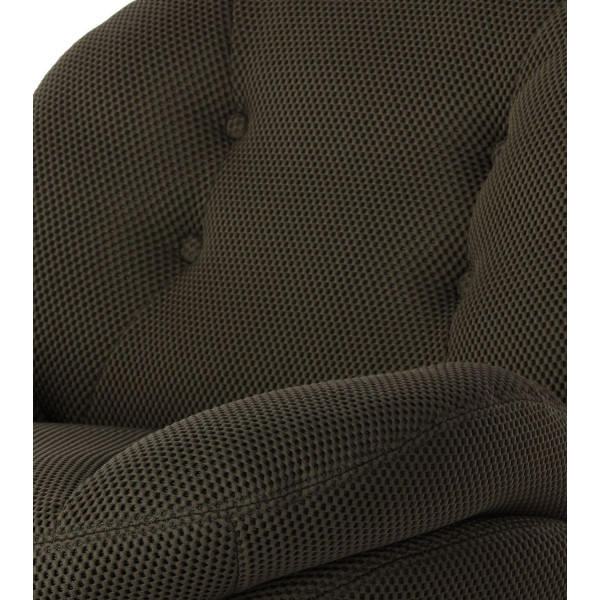 Memento Armchair in Dark Orange Fabric