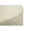 CLOUD Beige Stone-Effect Cloud-Shaped Coffee Table – L92 cm
