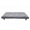 Divano letto Clipper grigio in velluto a coste, 180 cm