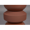 Apollo Terracotta Metal Stool | Dutchbone