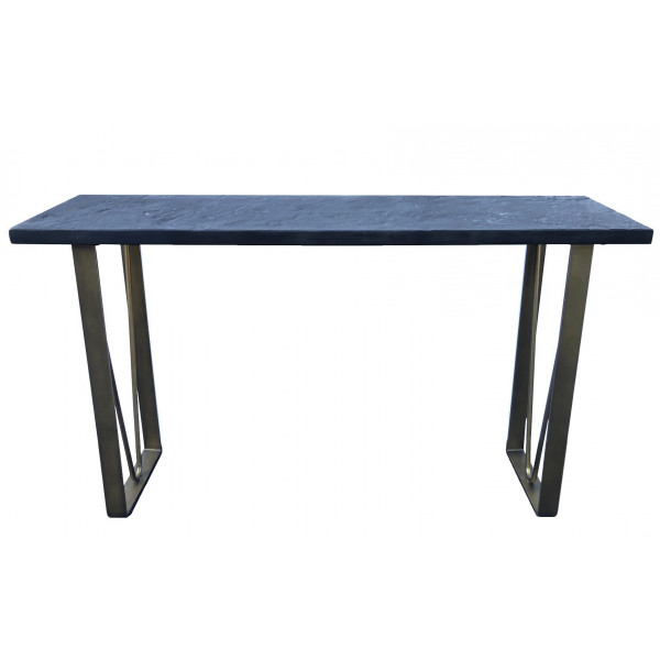 Slate console table